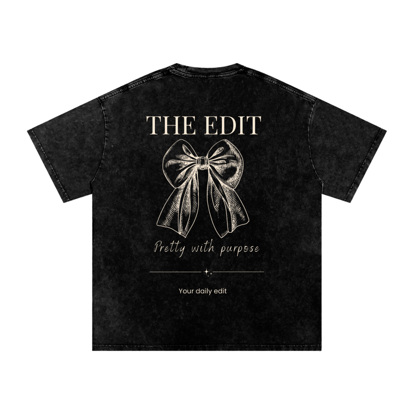 Pretty with purpose Cotton T-Shirt