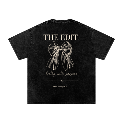 Pretty with purpose Cotton T-Shirt